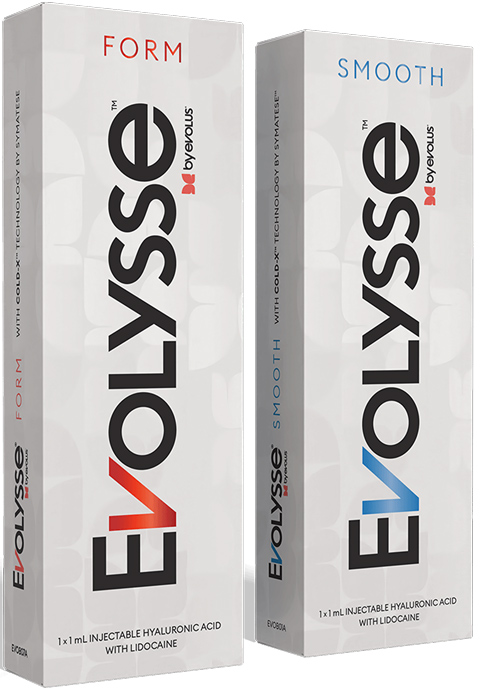 evolysse product boxes