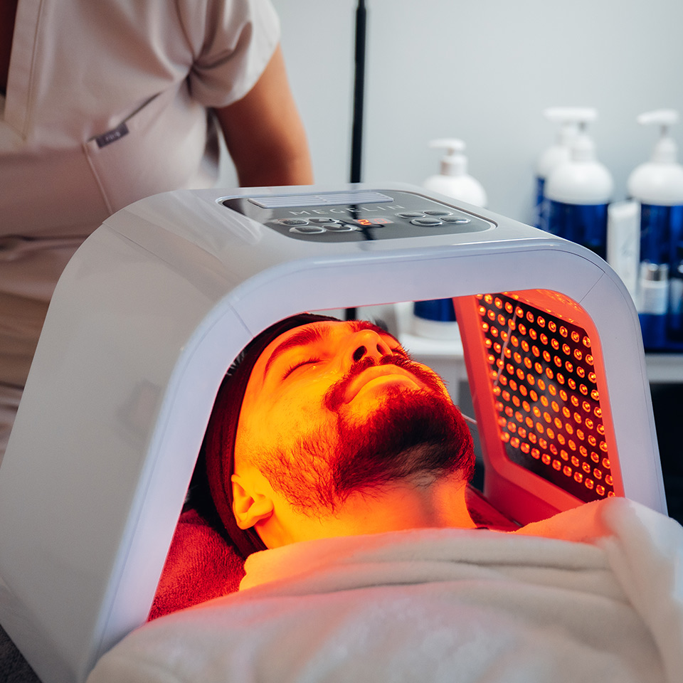 skinspa deluxe facial red light therapy